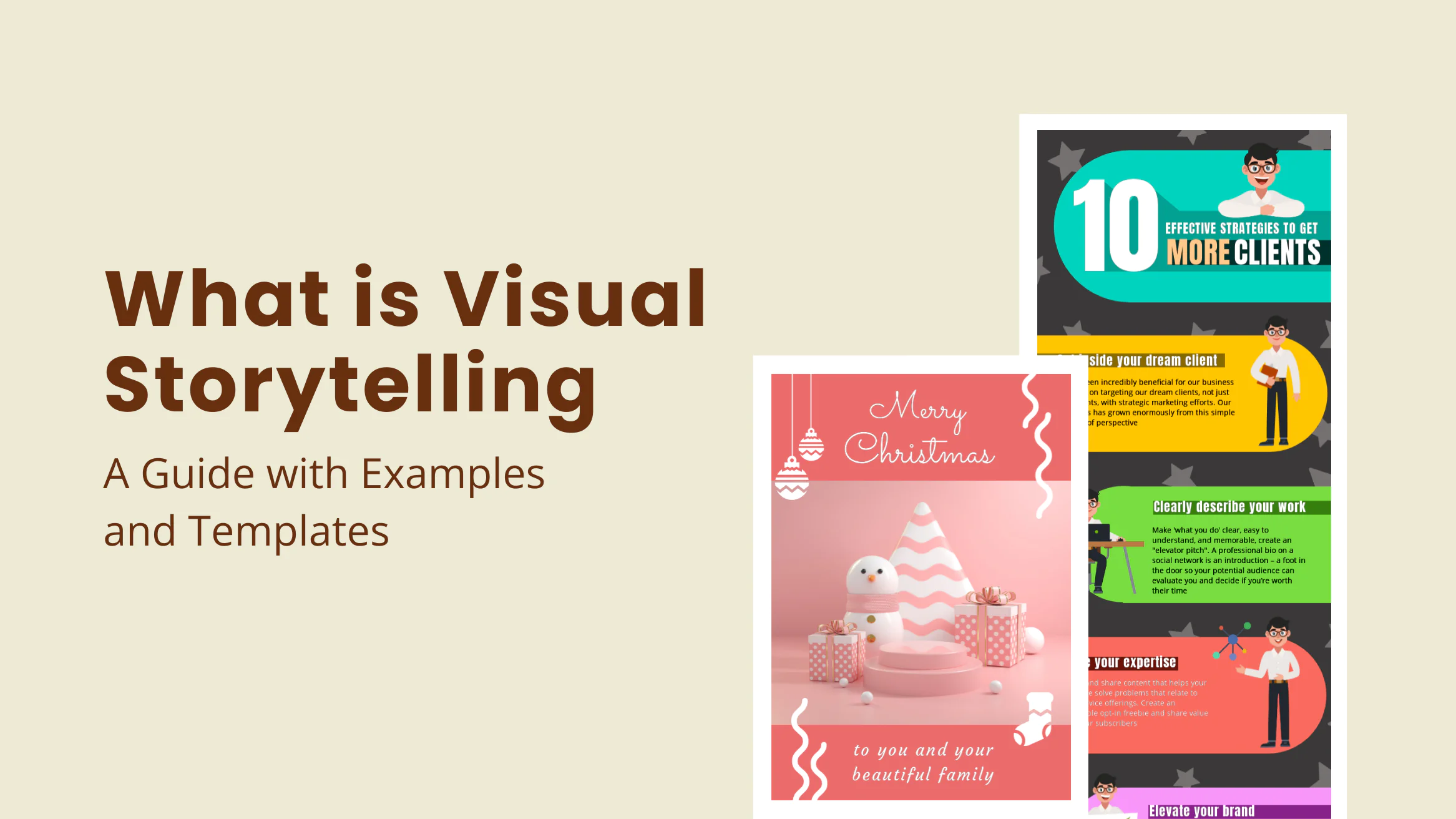 Visual Storytelling (Infographics, Media Kits, Presentations)